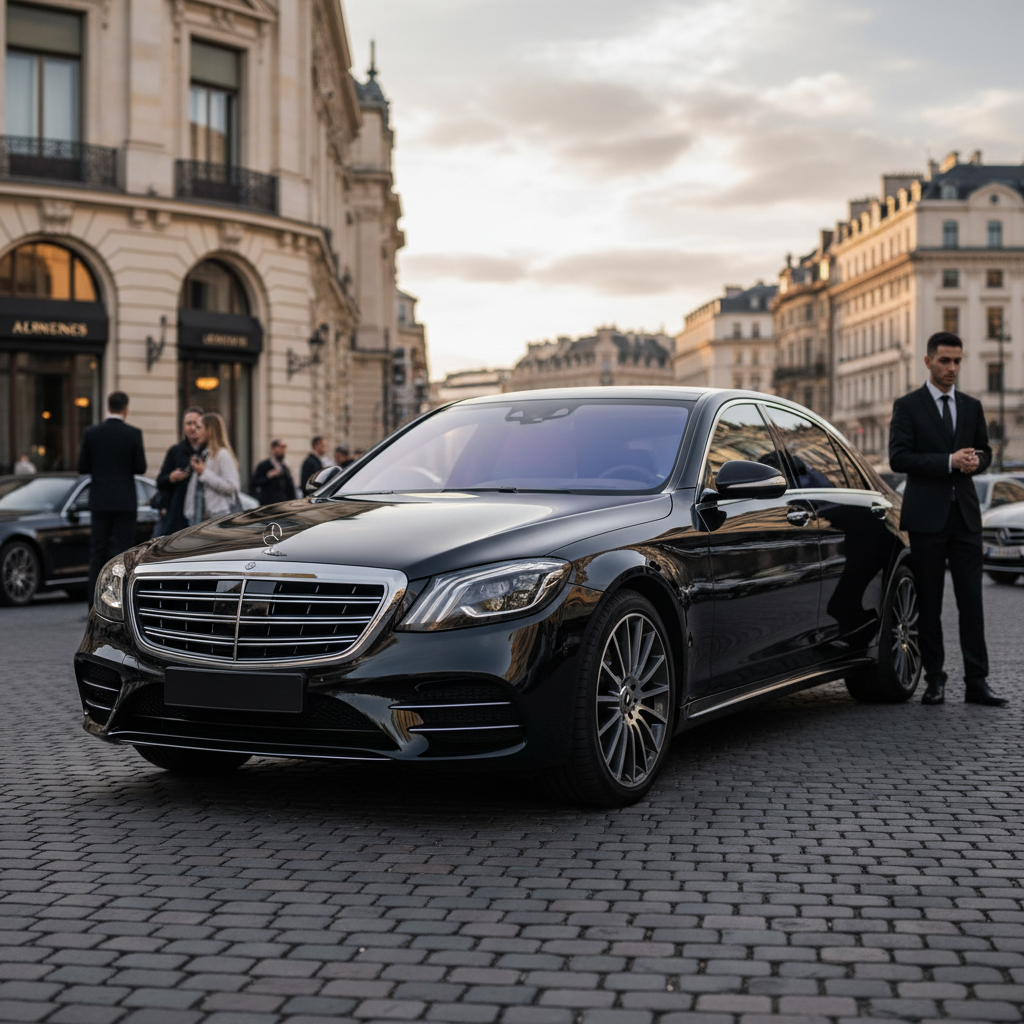 Executive sedan exterior