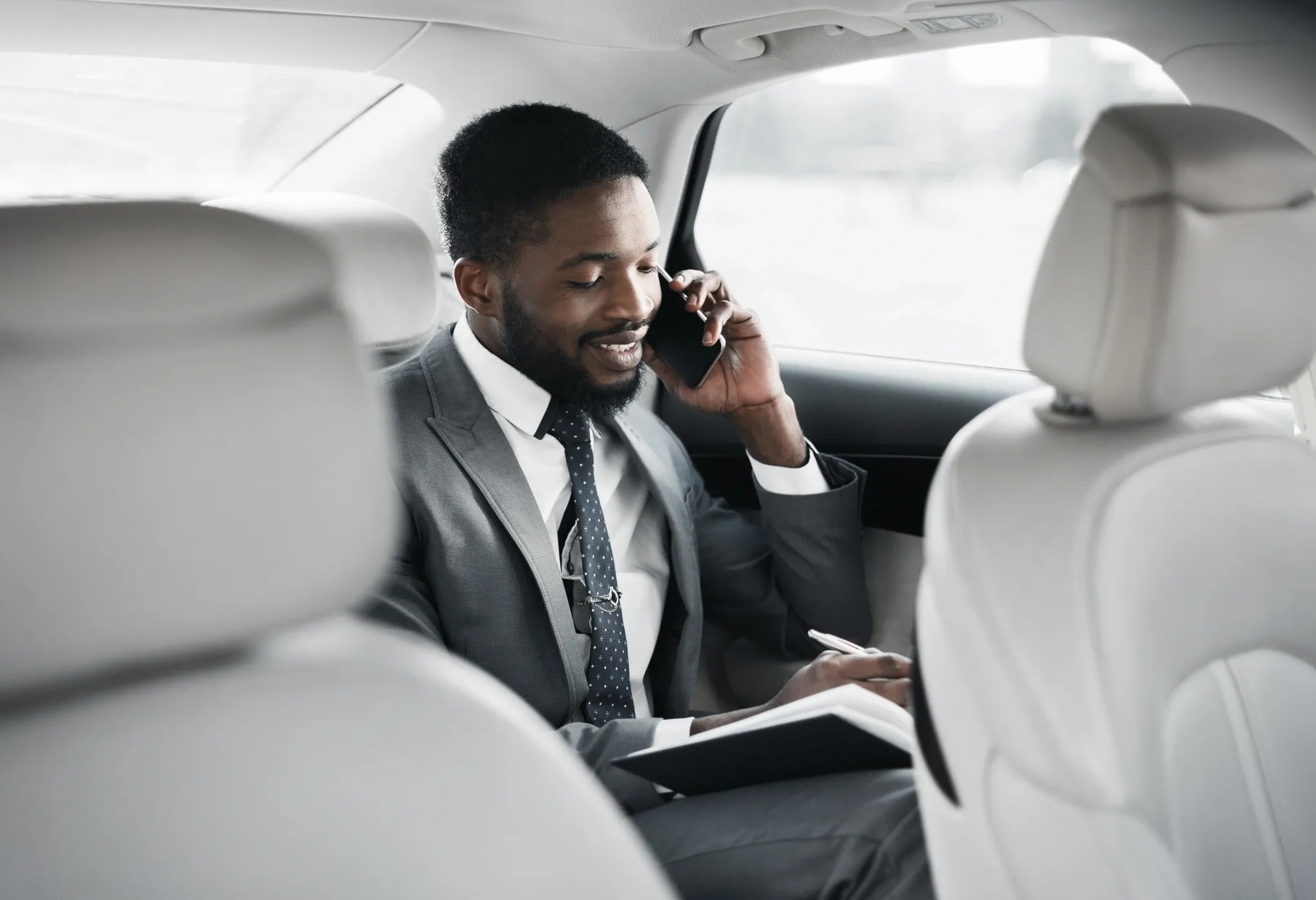 Corporate executive chauffeur