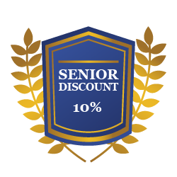 15% Senior Discount